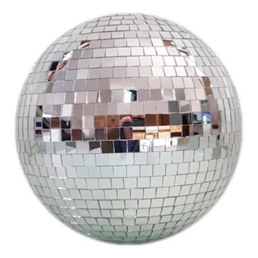 Globo Espelhado 25cm Iluminação Para Dj Festa Evento