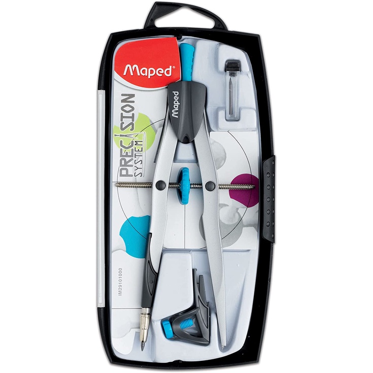 Compasso Precision System com 3 Acessórios, Maped