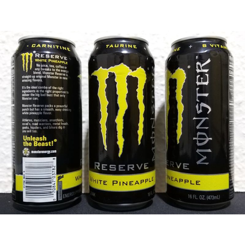 Monster Energy Reserve Pineapple 473ml | Shopee Brasil