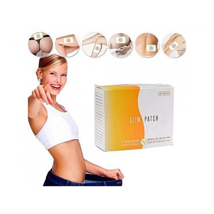 Adesivos Slim Patch Emagrece Reduz Medidas Perca Gordura com 10