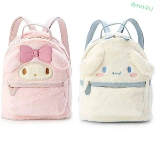 DYRUIDOJ1 Mochilas De Pelúcia Anime Kawaii My Melody Cinnamoroll Animals Plushie Saco