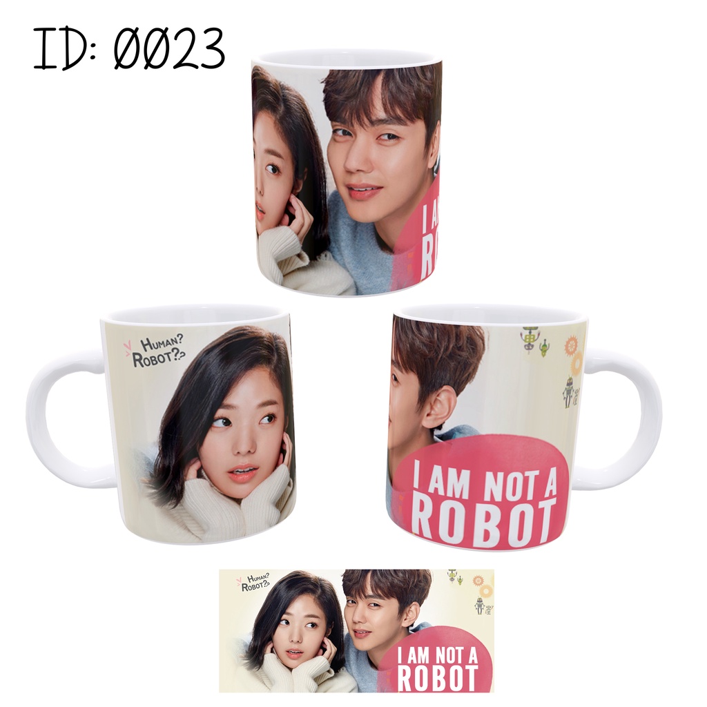 Caneca dorama im not a robot doramas kdrama k drama id0023 shopee brasil