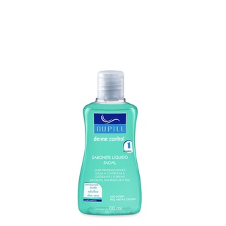 Sabonete Liquido Facial Nupill Derme Control 200ml - Verde » Donna