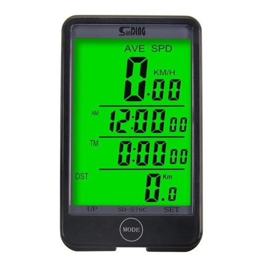 Ciclo Computador Bike Sem Fio Wireless Velocimetro Led Sd576 Luuk Young