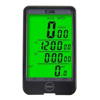 Ciclo Computador Bike Sem Fio Wireless Velocimetro Led Sd576 Luuk Young