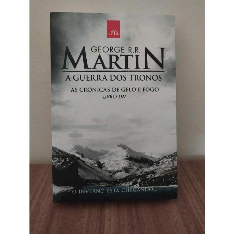 A Guerra Dos Tronos : As Crônicas De Gelo E Fogo, Volume 1 Capa Comum ...