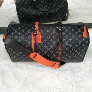 Bolsa masculina LV district preta na marktub import