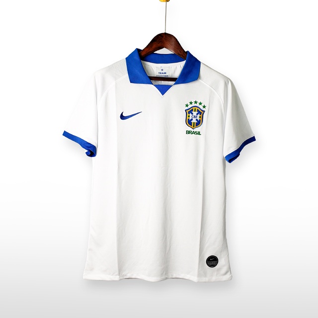Camisa brasil branca feminina