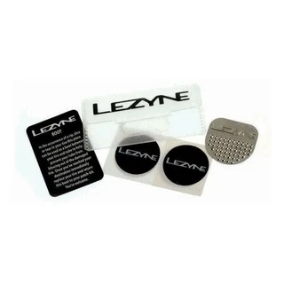 Kit Reparo De Câmara Lezyne Auto Adesivo 6 Patchs +tire Boot