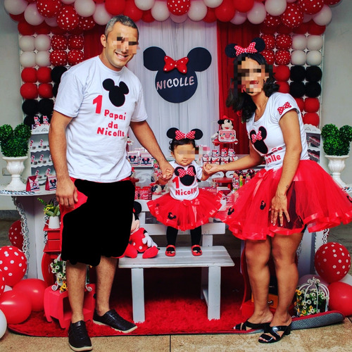 Minnie store vermelha roupa