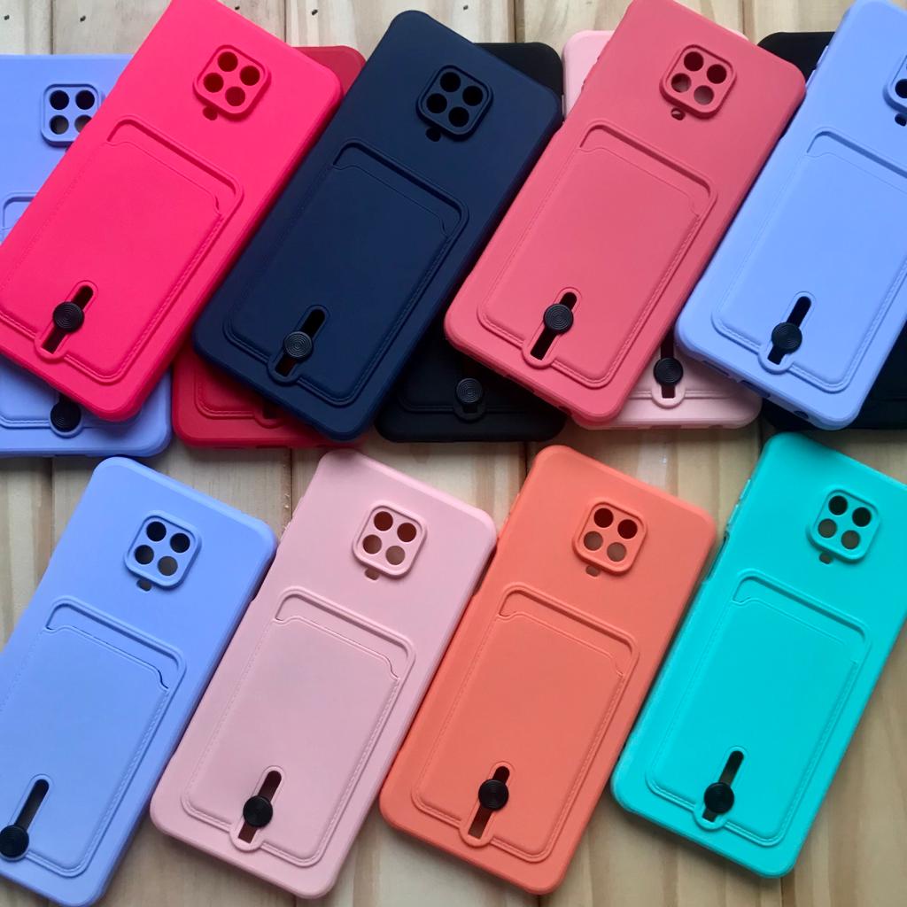Cover A Libro In Pelle Per Xiaomi Redmi Note 9S/Note 9 Pro/Note 9 Pro Max Con Porta Carte E Stand