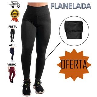 Kit 3 Calças Legging Feminina Dia a dia Academia Fitness