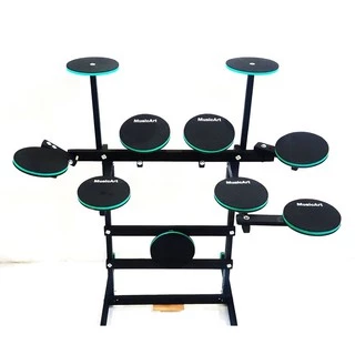Bateria Praticável de estudo Music Art Standard Pró