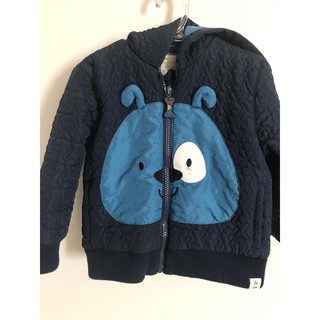 Casaco azul monstrinho orelhas Carters 18M - Babylooks