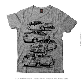 Camiseta Rota34 Vectra Gerações 