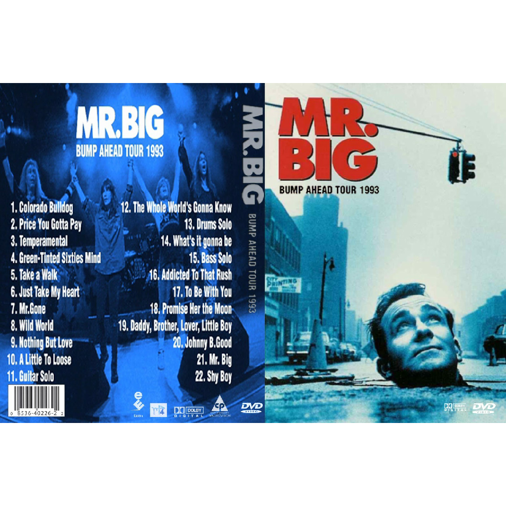 Mr. Big - Live In Japan 1993 - Bump Ahead Tour | Shopee Brasil