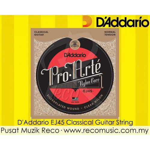 D'addario Ej45tt Pro-arté Dynacore Classical Guitar | Meses sin interés