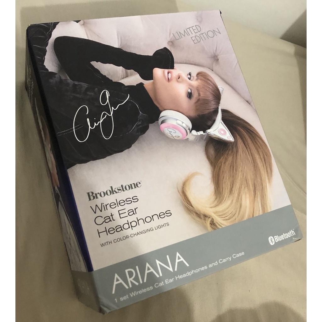 Headphone Fone Ariana Grande Bluetooth Wireless Brookstone