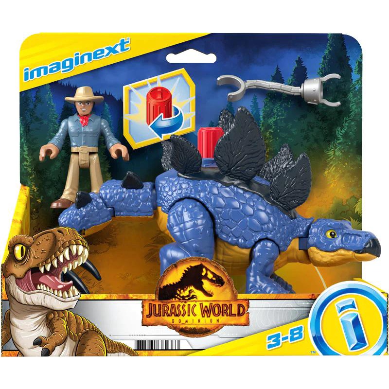 Jurassic World Sortimento de Dinossauros Legacy - Apenas 1 (Uma