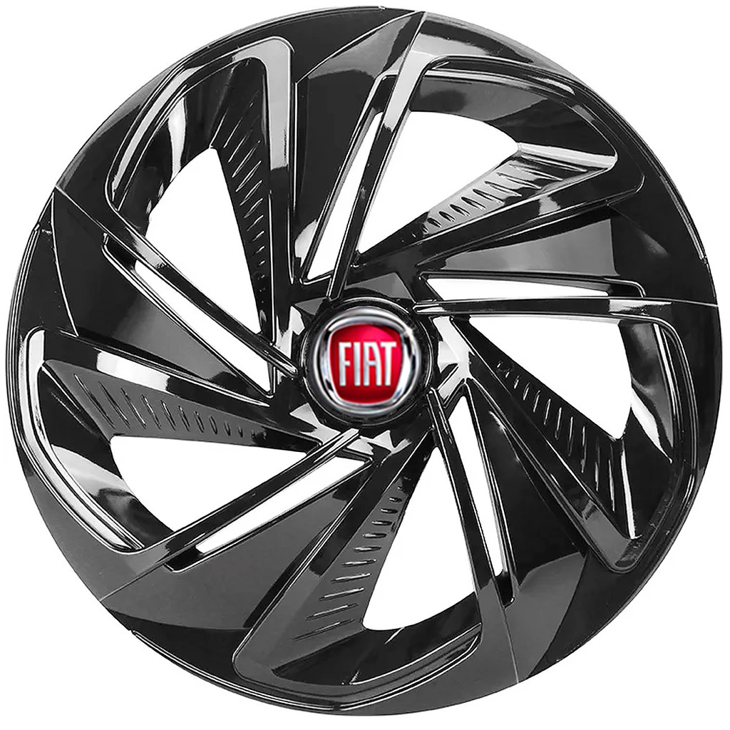Calota Aro 13 Nitro Black Fiat Strada Argo Mobi (Unidade) | Shopee Brasil