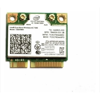 Placa Wifi 5g Intel Dual Band Wireless AC- 7260