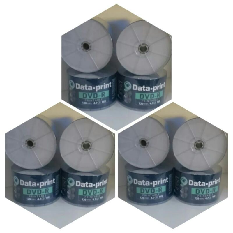 100 DVD-R PRINTABLE DATA PRINT 4.7 GB 120 MINUTOS 16X RITEK | Shopee Brasil