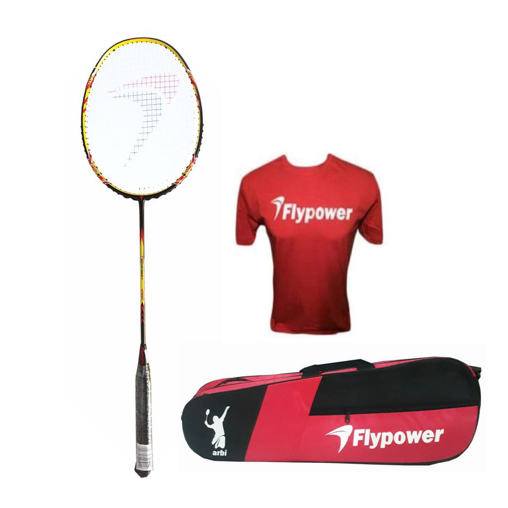 Raquete De BADMINTON/BULUTANGKIS FLYPOWER THUNDERBOLT ORIGINAL | Shopee ...