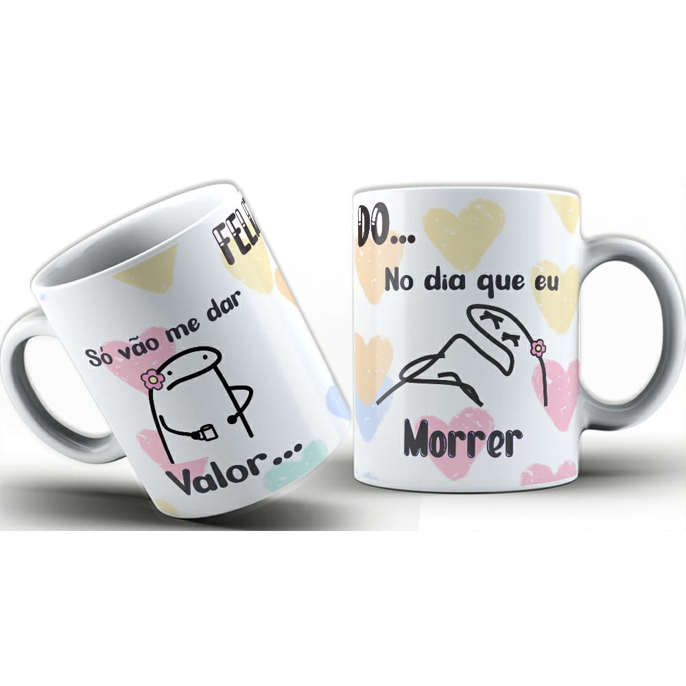 Caneca Personalizada Frases Divertidas Meme Flork Vários Modelos Para o Dia Das Mães