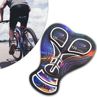 Forro ciclismo para bermuda de ciclismo pad tri densidade 120 com gel para bretelle calça macaquinho