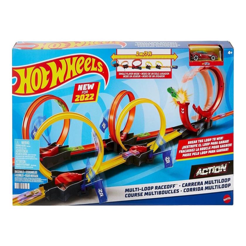 Hot Wheels Pista Corrida Multi Loop Mattel - HDR83