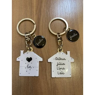 Chaveiro Formato Casa em Oferta na Shopee