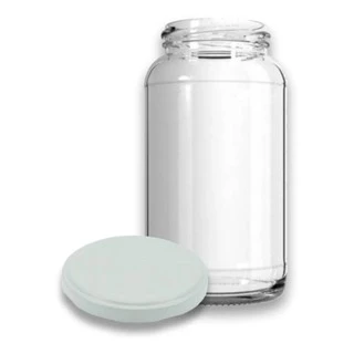 Pote de Vidro Conserva 800 ml (6 unidades) + Tampa Metálica