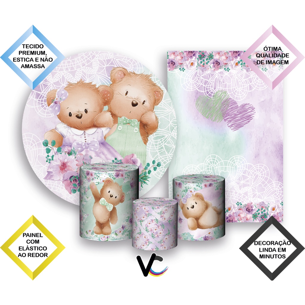 Kit Capa Painel + Trio Cilindros Super Bear, Loja