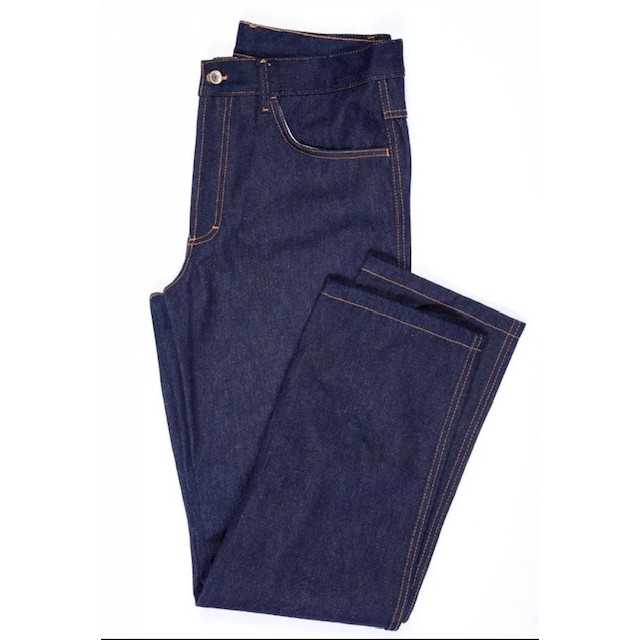 Calça Jeans Masculina para Trabalho Serviço Escura Slim Elastano