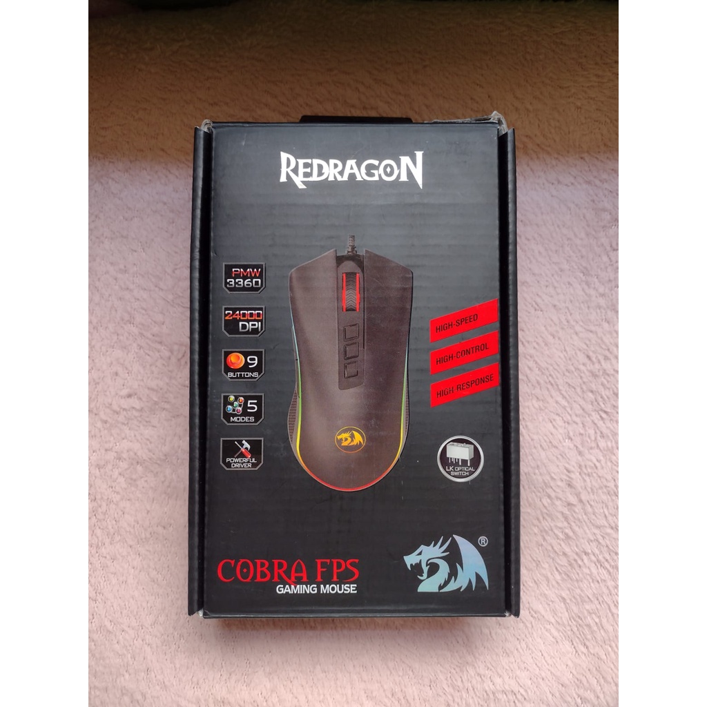 Mouse Redragon Cobra M711 - Redragon Brasil