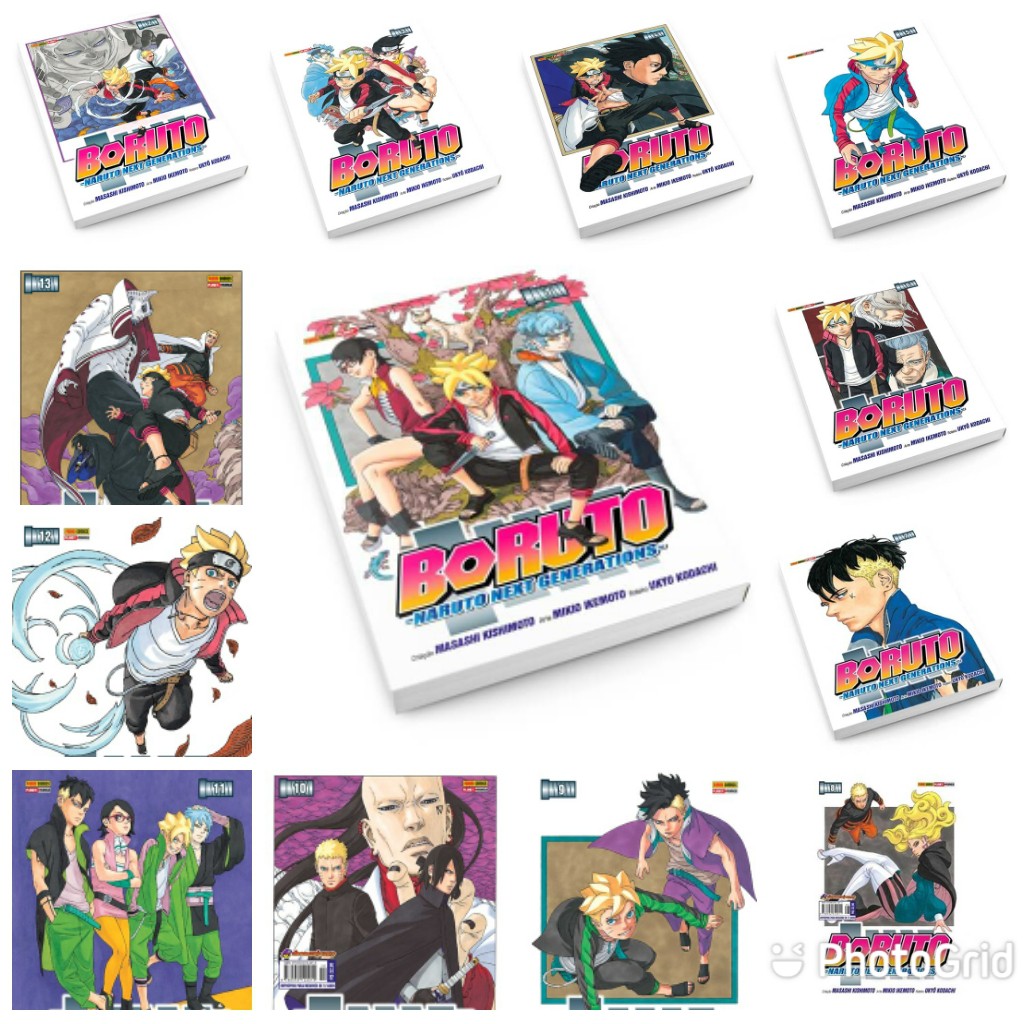 Mangá BORUTO  Shopee Brasil