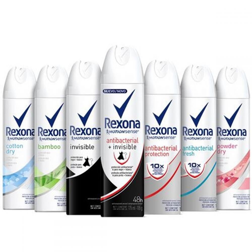 Desodorante Aerossol Rexona Feminino Odorono 150ml REXONA