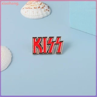 Animação Kiss Personagem Liga Broche Casal Romântico Lapela Alfinete Crachá Acessórios Jóias Presentes Para Amantes