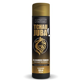 Alinhamento Térmico Escova Progressiva Thau Juba! 300ml Vizbelle, Para Todos Os Tipos De Cabelo, Cabelo Liso E Sem Frizz