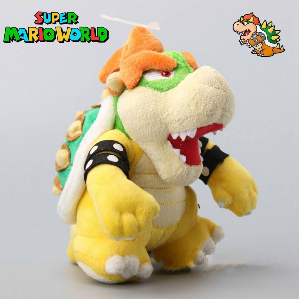 Super Mario Figura Bowser com Funções 18cm