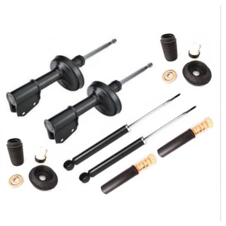 Kit 4 Amortecedor Renault Clio 1.0 99 até 2011 + Coxim Batente - Dianteiro e Traseiro