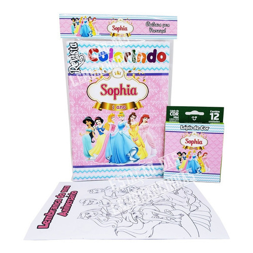 20 Revistas Colorir Lápis De Cor + Massinha Moldes Natal