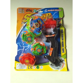 Pião Lançador Beyblade Top Cyclone