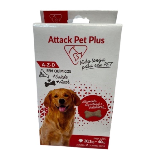 Attack Pet Plus 20,1 A 40 Kg | Shopee Brasil