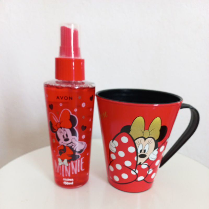 Kit C Colônia E Uma Caneca Da Minnie Avon Shopee Brasil