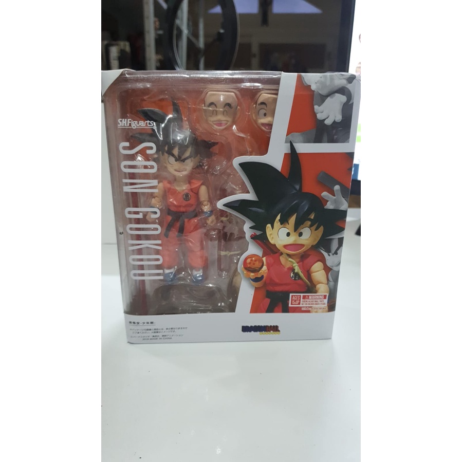 Lot S.H.Figuarts Dragon Ball : Kid Goku Et Bulma - Figurines Neuves