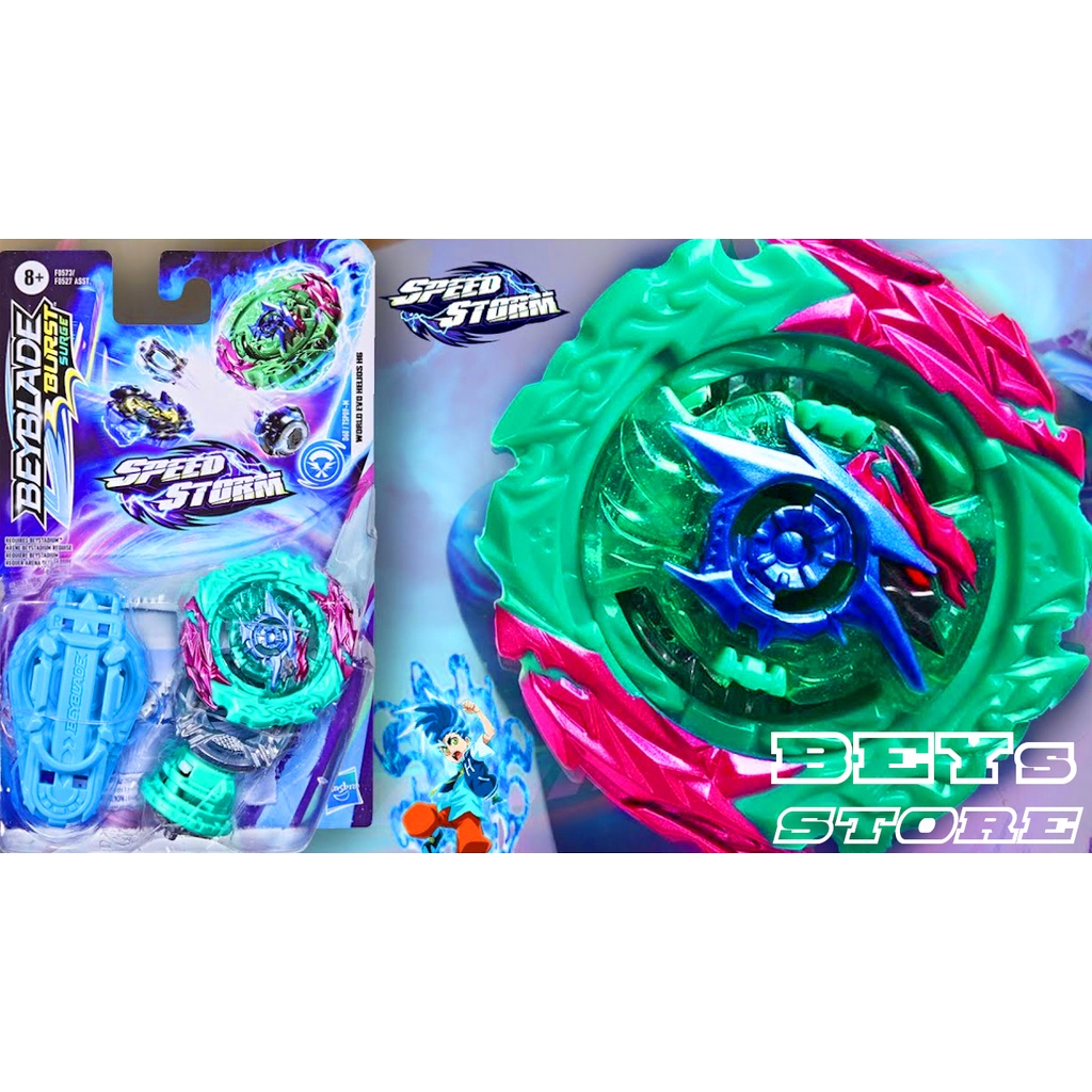 Beyblade Infinite Achilles A6 vs Wolrd Evo Helios - Hasbro