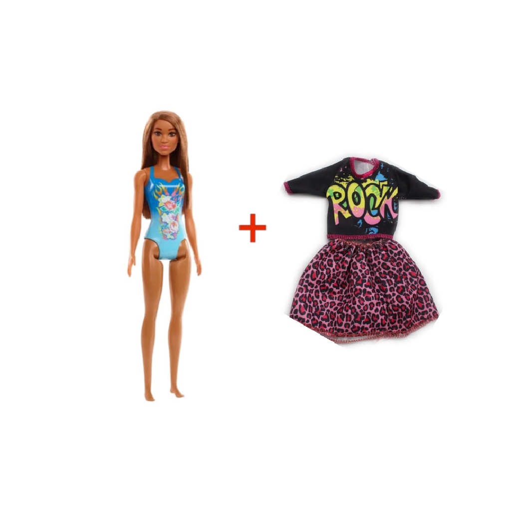 Roupa + Sapato Boneca Kelly Chelsea Evi Love Irmã Barbie 26