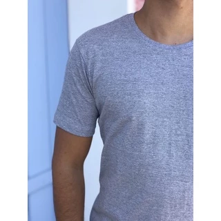 Kit 3 Camisas Masculina Básica de Malha Camisetas Lisa