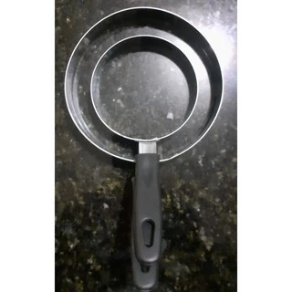 Kit Modelador De Tapioca E Modelador De Ovo 2 Pçs Em Inox